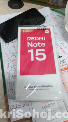 Redmi note 15